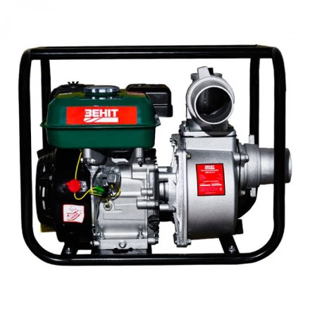 ZENIT Мотопомпа бензинова ЗМП-80 v2.0, 60м3/г (1000л/хв), 6.5к.с, 25кг